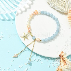 Braccialetti con ciondoli in acciaio inossidabile/lega 304&nbsp;BJEW-JB13982