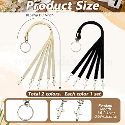 10шт. 2 стиля закладки из бархатной ленты&nbsp;AJEW-ME00002