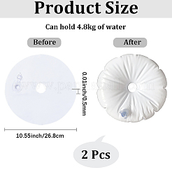 2 bolsa de agua de plástico PE para decoración de fiestas.&nbsp;AJEW-CN0007-39C