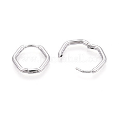 Серьги-кольца из нержавеющей стали 304&nbsp;STAS-T074-22P