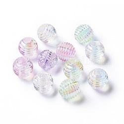 Perles de ruche acryliques transparentes, couleur mixte, 16x15.5x15.5mm, Trou: 4.8mm