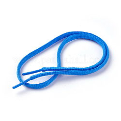 Lacet de corde de polyester, Dodger bleu, 52~54 cm, 6mm