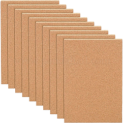 Cork Sheets Plain, for DIY Craft Kitchen Pads, BurlyWood, 29.7x21x0.3cm
