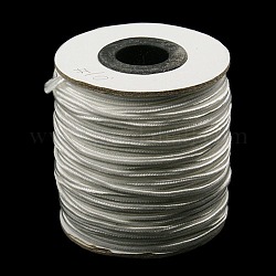 Filo nylon, cavo di gioielli in nylon per l'abitudine tessuto produzione di gioielli, bianco, 2mm, circa 50 yard / roll (150 piedi / roll)