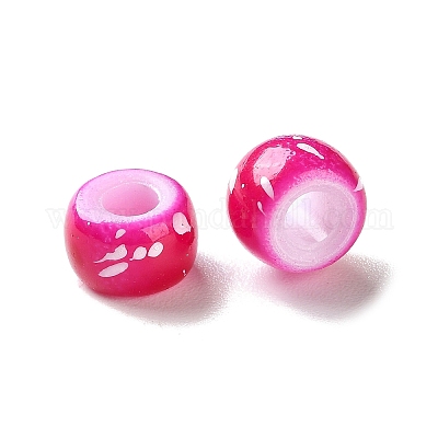 Европейские бусины из АБС-пластика&nbsp;KY-G033-01A-10-1