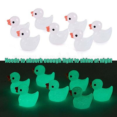 Wholesale 40 Pcs 4 Style Luminous Mini Ducks 