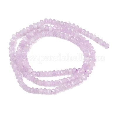 Природные кунцит бисер нитей&nbsp;G-B175-A11-2x4mm-1