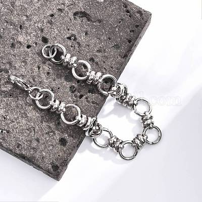 Браслеты из нержавеющей стали 304 BJEW-Z011-10P-1