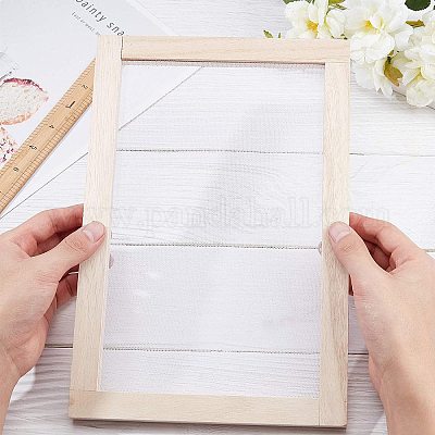 Paper Making Screen Includes Wooden Paper Making Mold Frame for Paper Craft  UK
