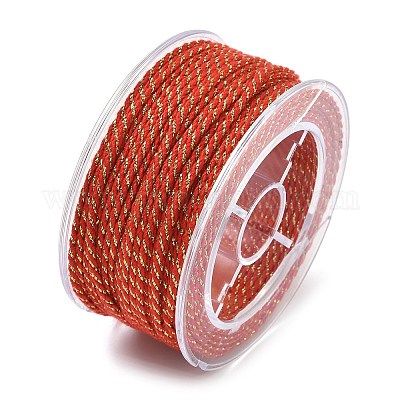 Нейлоновый витой круглый шнур длиной 20 м&nbsp;NWIR-A011-01S-1