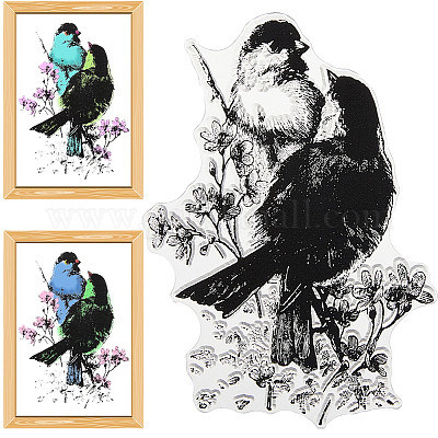 Прозрачные силиконовые штампы&nbsp;DIY-WH0504-68A-1