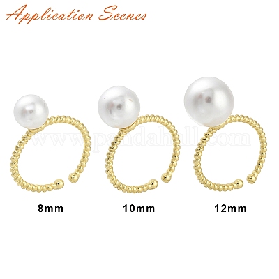 Латунный колышек для установки открытого манжетного кольца&nbsp;LS-KK-G518-02G-02-1