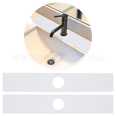 Alfombrilla de tierra de diatomeas para grifo de baño&nbsp;FIND-WH0139-816B-1