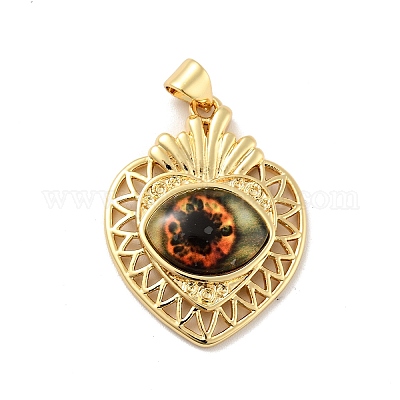 Подвески из непрозрачной смолы KK-G419-13G-01-1