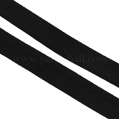 Cordon/bande élastique en polyester plat&nbsp;EC-WH0006-05-1