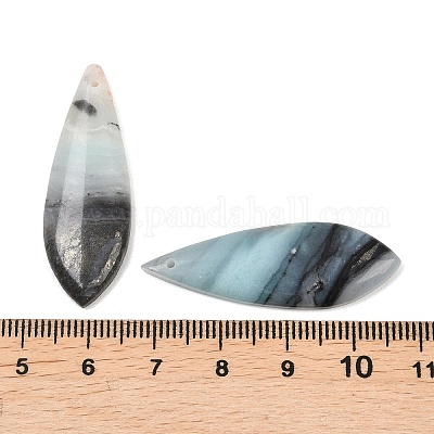 Подвески из натуральных цветов амазонита&nbsp;G-K381-16C-1