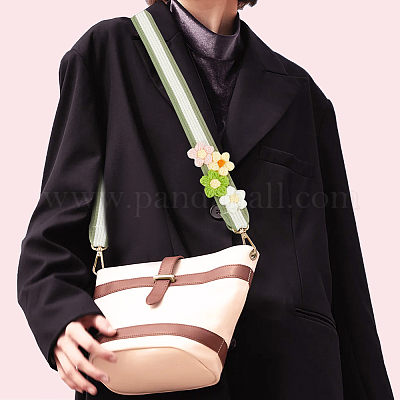 Широкие лямки для сумок из поликоттона&nbsp;DIY-WH0304-697B-1