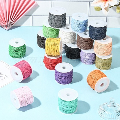 23м вощеных хлопковых шнуров&nbsp;YC-YW0001-10A-1
