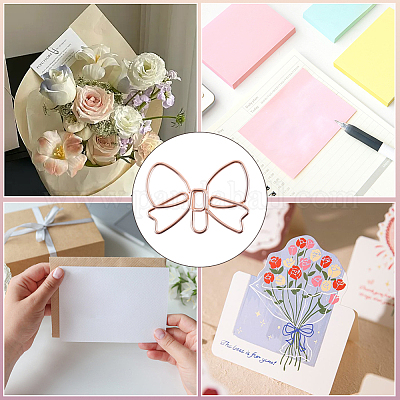 100шт железная скрепка&nbsp;AJEW-CP0009-60RG-1