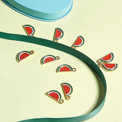 Pendentifs d'émail en alliage&nbsp;ENAM-YW0001-05KCG-1