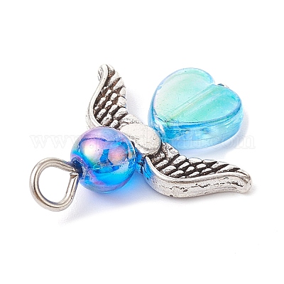 Акрил с подвесками из сплава&nbsp;PALLOY-JF02418-02-1