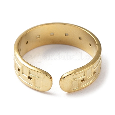 Фурнитура для манжетных колец из нержавеющей стали 304 с канавками прямоугольной формы&nbsp;STAS-P334-08G-1