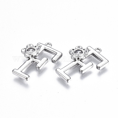 Латунные подвески&nbsp;KK-Q768-001P-F-1