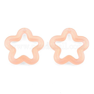 Прозрачные светящиеся акриловые подвески X-TACR-T007-12-1