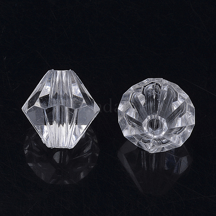 Perles en acrylique transparente X-TACR-S146-16mm-01-1