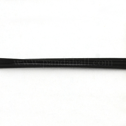 タイガーテールワイヤー  ナイロンコーティング201ステンレス  ブラック  0.45mm  約5905.51フィート（1800m）/ 1000g TWIR-S002-0.45mm-10-1