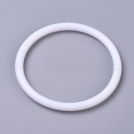 Hoops Macrame Ring X-DIY-WH0157-47B-1