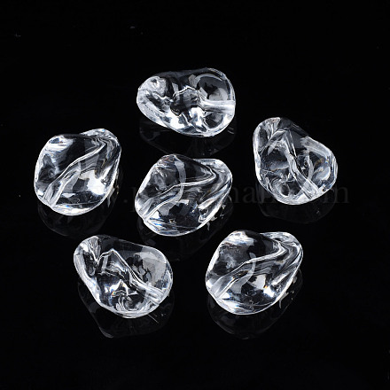 Perles en acrylique transparente TACR-N009-35-1