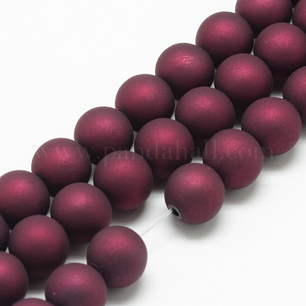 Perles acryliques de style caoutchouté X-MACR-S835-30mm-04-1