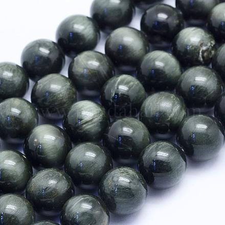 Chapelets de perles en pierre naturelle d'œil d'aigle G-L478-05-12mm-1