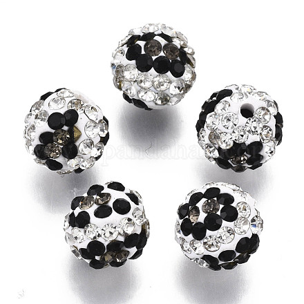 Abalorios de Diamante de imitación de arcilla polímero RB-N051-012A-1