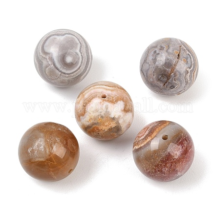Бусины из натурального мексиканского агата&nbsp;G-K381-06B-1