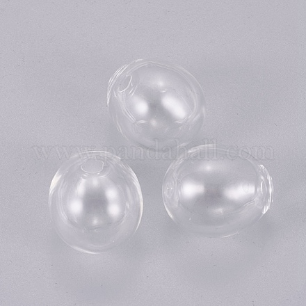 Blown Glass Wishing Bottle Bubble Vial GLAA-WH0015-02-1
