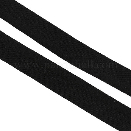 Cordon/bande élastique en polyester plat&nbsp;EC-WH0006-05-1