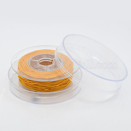 Round Elastic Cords for Stretch Bracelet Making EW-M001-0.8mm-01G-1