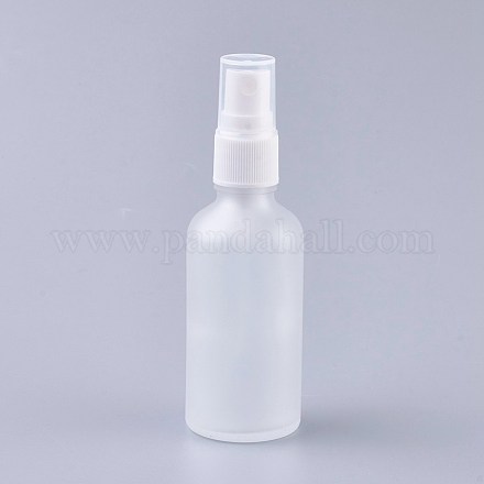 Прозрачная матовая стеклянная бутылка MRMJ-WH0053-01-1