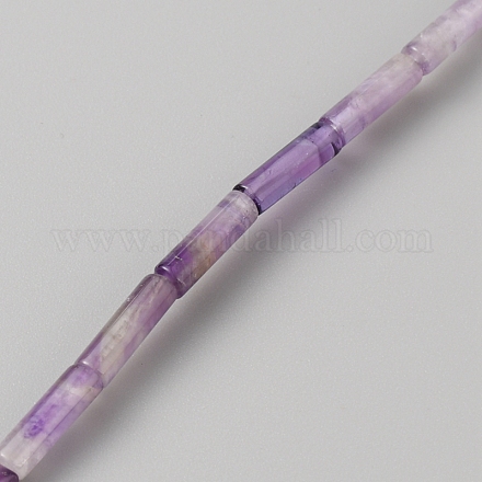 Природные amethys бисер нитей G-WH0035-01C-1