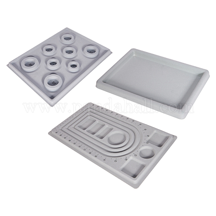 Пластиковые бусинки дизайн доски наборы TOOL-PH0007-01-1
