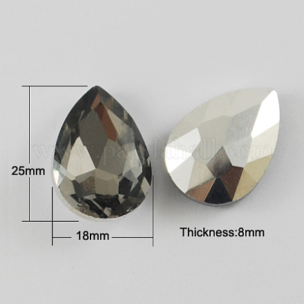 Diamante de imitación de cristal en punta RGLA-Q003-17-1