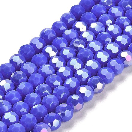 Supports de perles de verre opaques EGLA-A035-P6mm-B07-1