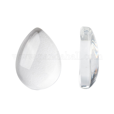 Cabochons de cristal transparente GGLA-Q001-1-1