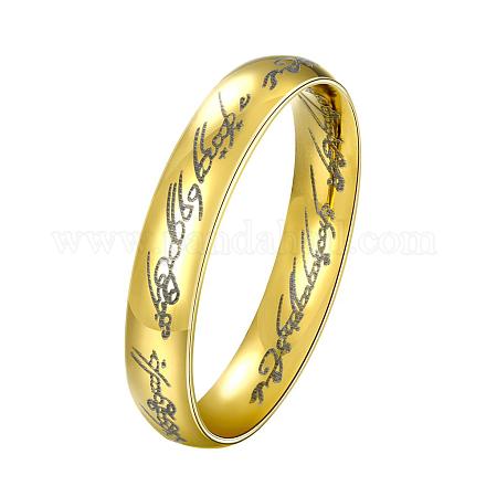 Gli anelli di barretta di design in ottone classici per le donne RJEW-BB13312-8-1