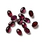 Natural Garnet Cabochons, Oval, 6x4x2~3mm