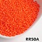 Opaque 11/0 Glass Seed Beads, Round, Orange Red, 11/0, 2mm, Hole: 0.8mm, about 660pcs/10g