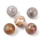 Natural Mexican Agate Beads, Round, 20~20.5mm, Hole: 1.8mm