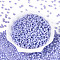6/0 Glass Seed Beads, Ceylon, Round, Round Hole, Lilac, 6/0, 4mm, Hole: 1.5mm, about 500pcs/50g, 50g/bag, 18bags/2pounds